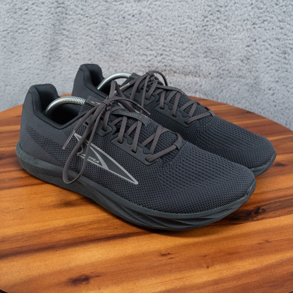 Altra Escalante 4 ALOA85NE001 Mens 10.5 Running Shoes Black Iridescent Sneakers